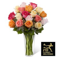 Graceful Grandeur Rose Bouquet (Deluxe)