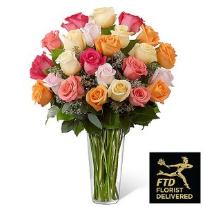 画像1: Graceful Grandeur Rose Bouquet (Premium)