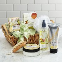 Elegant Orchid Spa Sensation Basket