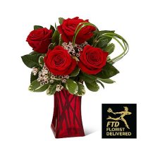 Rush of Romance Red Rose Bouquet(Standard)