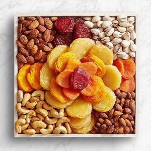 画像1: Dried Fruit & Nut Rose Gift Tray
