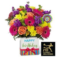 Birthday Brights Bouquet(Ultimate)