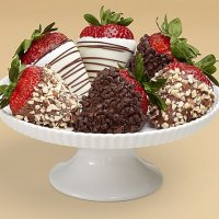 Half Dozen Gourmet Dipped Fancy Strawberries