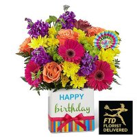 Birthday Brights Bouquet(Premium)