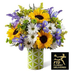 画像1: Sunflower Sweetness Bouquet(Premium)