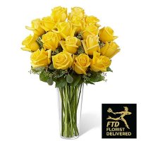 Yellow Rose Bouquet (Deluxe)