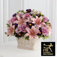 Loving Sympathy Basket (Deluxe)