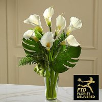 Always Adored Calla Lily Bouquet (Deluxe )