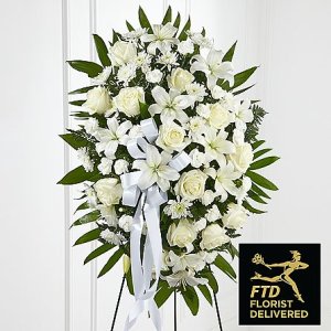 画像1: Exquisite Tribute Standing Spray (Standard )