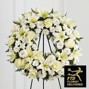 画像1: Treasured Tribute Wreath