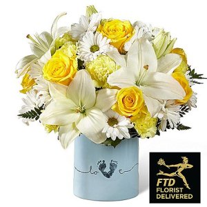 画像1: Tiny Miracle New Baby Boy Bouquet ( Premium )