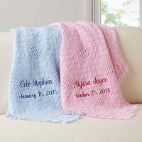 Honeycomb Cotton Baby Blankets