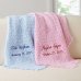 画像1: Honeycomb Cotton Baby Blankets (1)