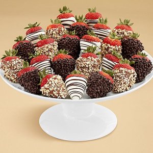 画像1: Two Full Dozen Gourmet Dipped Fancy Strawberries