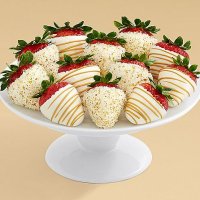 Full Dozen Gourmet Dipped Swizzled Strawberries