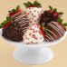 画像1: Half Dozen Gourmet Dipped Valentine's Strawberries (1)