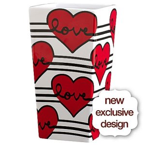 画像3: Deluxe Valentine's Day Spectacular with Love Stripes Vase & Chocolates