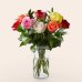画像1: Mixed Roses(12 Roses With Vase) (1)