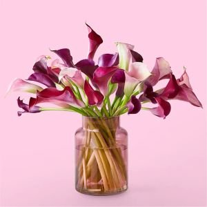 画像1: Loveberry Swirl Bouquet with Blush Vase