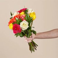 Mixed Roses(12 Roses No Vase)