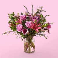 The Galentine's Bouquet(Deluxe with Vase)