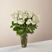 画像1: Long Stem White Rose Bouquet(PREMIUM) (1)