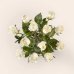 画像3: Moonlight White Rose Bouquet (12 White Roses  with Vase) (3)