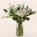 画像1:  Vision in Ivory Rose and Calla Lily Bouquet(Deluxe) 花瓶付き (1)