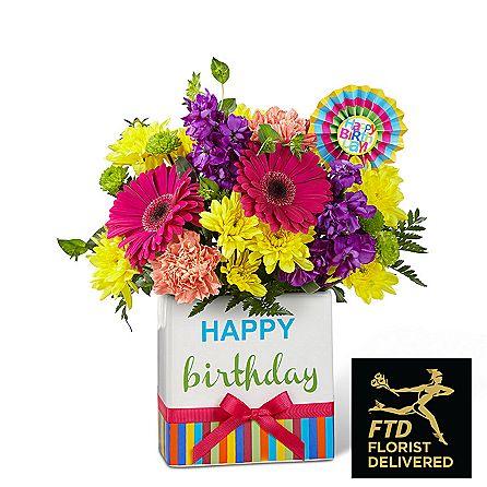 Birthday Brights Bouquet(Standard)