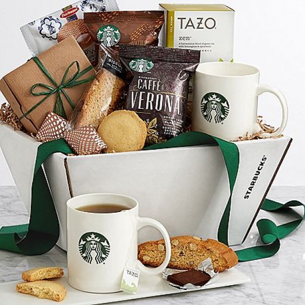 画像1: Starbucks Recharge and Renew Gift Basket (1)