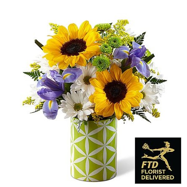 画像1: Sunflower Sweetness Bouquet(Standard) (1)