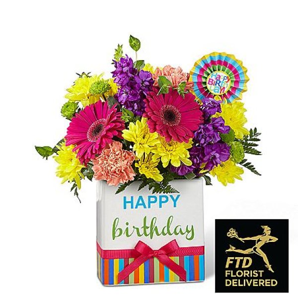 画像1: Birthday Brights Bouquet(Standard) (1)