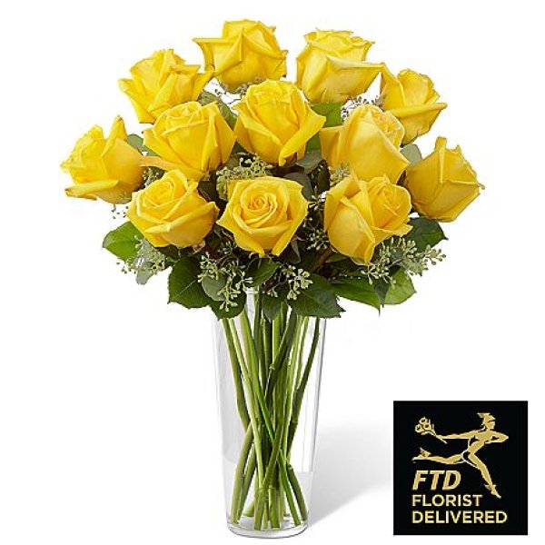 画像1: Yellow Rose Bouquet (Standard) (1)