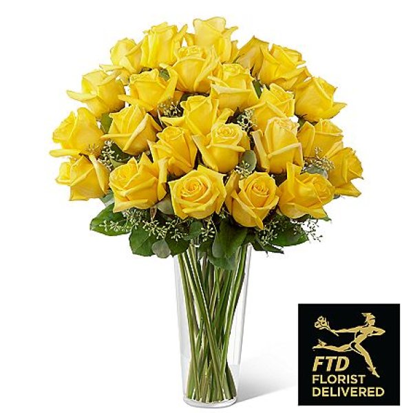 画像1: Yellow Rose Bouquet (Premium) (1)