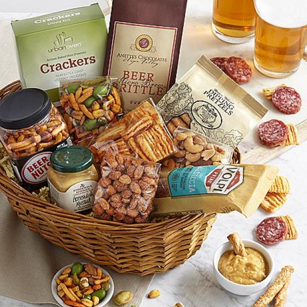 画像1: Simply Beer Snacks Basket (1)