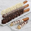 画像2: 12 Hand-Dipped Caramel Pretzel Rods (2)