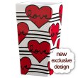 画像3: Deluxe Valentine's Day Spectacular with Love Stripes Vase & Chocolates (3)