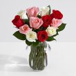 画像2: One Dozen Sweetheart Roses with 6 Fancy Strawberries (2)