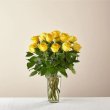 画像1: Long Stem Yellow Rose Bouquet(STANDARD 12 Yellow Roses) (1)