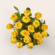 画像2: Long Stem Yellow Rose Bouquet(DELUXE 18 Yellow Roses) (2)