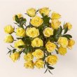 画像3: Ray of Sunshine Yellow Rose Bouquet(24 Yellow Roses with Vase) (3)