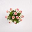 画像2: Pink Champagne Rose Bouquet (12 Pink Roses) (2)